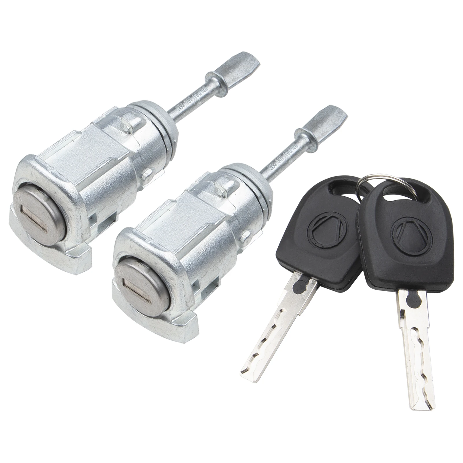 

2 Pcs Front Right Passenger Side Door Lock Cylinder With 2 Keys For VW Passat B5 1996-2006 Seat LEON 1999-2006 3B0837168