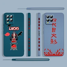 Anime Itachi Hot Naruto For OPPO Realme 50i 50A 9i 8 6 Pro Find X3 Lite GT Master A9 2020 Liquid Left Rope Phone Case Capa Cover