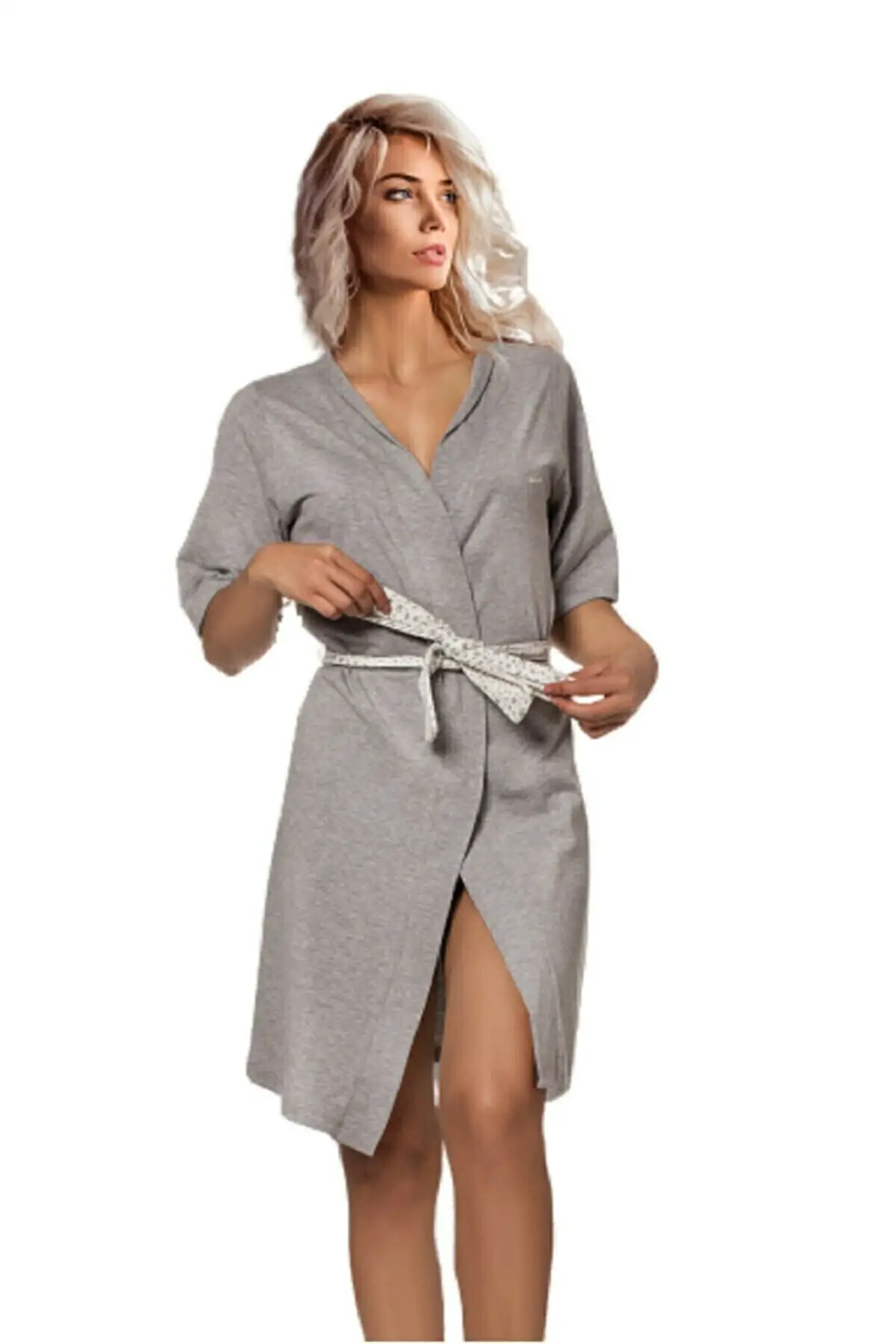 

Dressing Gown Gray tie Gown Gown