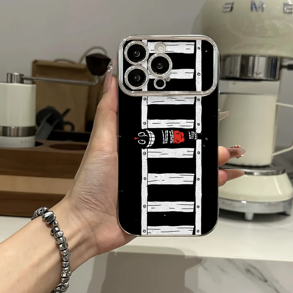 Phone Case L-Lil D-Darkie Rapper For Samsung Electroplated Large Window LensA22 A23 A32 A51 A20 4G 5G Shell