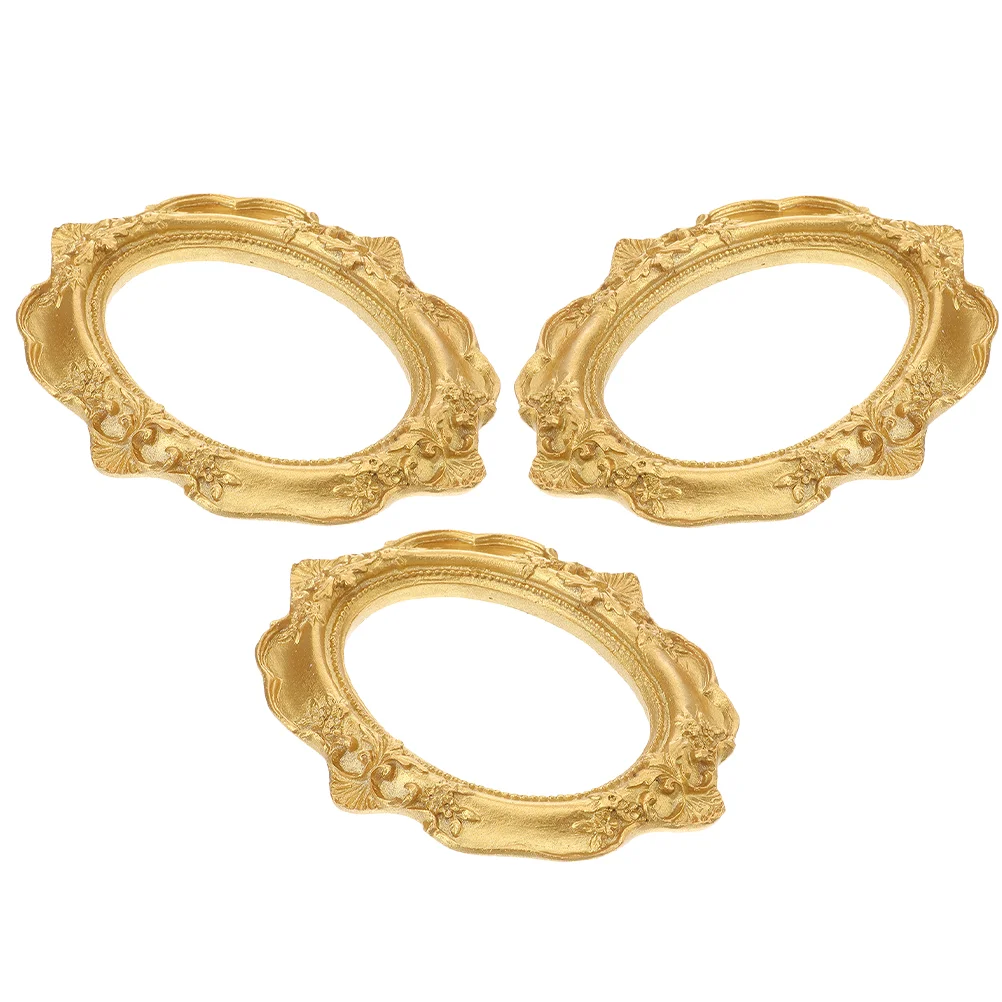 3 шт. настольная настенная винтажная рамка для фото мини-декор дисплей рамки