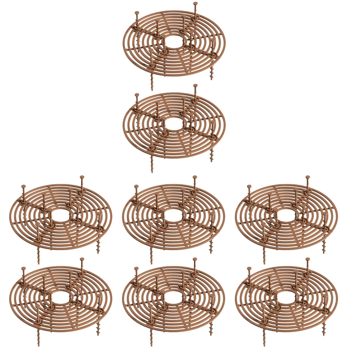 

Pot Flower Grid Protector Soil Cover Garden Digging Stopper Cat Protectors Protection Indoor Potted Guard Flowerpot Mat Supply