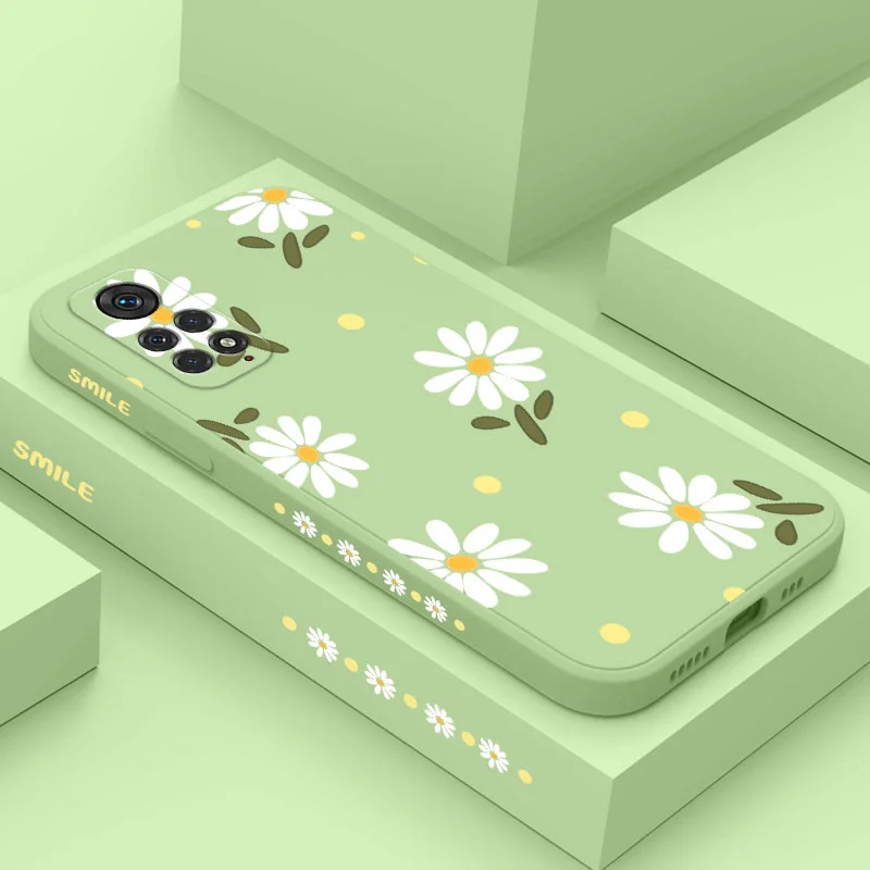 

Gentle Daisy Phone Case For Xiaomi Redmi Note 12 12S 11 11E 11S 11T 10 10A 10T 10S 9T 9 8 7 Pro Plus 10C 9A 9C 9T 4G 5G Cover