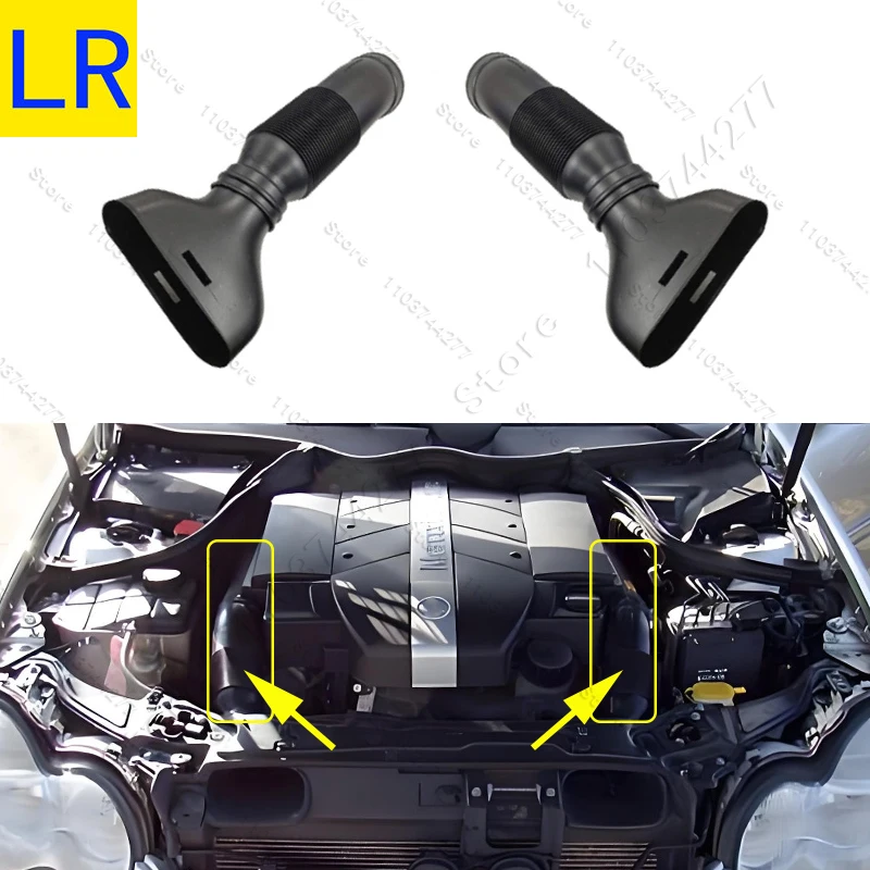 

Для 2001-2005 W203 Mercedes Benz C240 C320 шланг для очистки воздухозаборной трубки 2035280107 2035280007