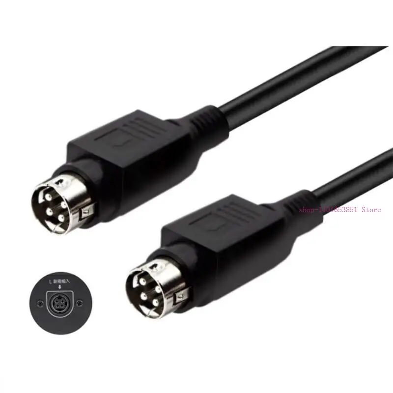4PIN DIN -MALE -MALE ADAPTERS Extension Cable для R1700BTR1600TIII Динамик Сплошной подключаемый шнур DIN 4PIN мужской проволока (art.: 3920cd733ea57) - 3920cd733ea57