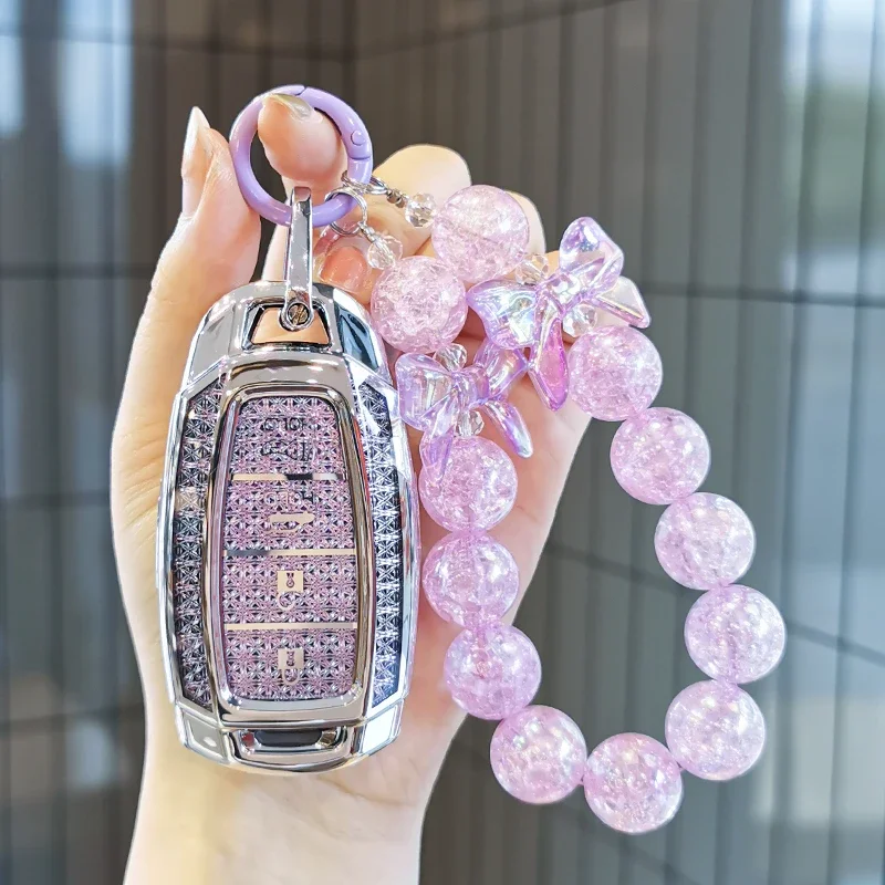 Подходит для Hyudnai ix35 keycase Mistra Avante La Festa ix25 Elantra Celesta Verna SantaFe Custom Mufasa keycover chain