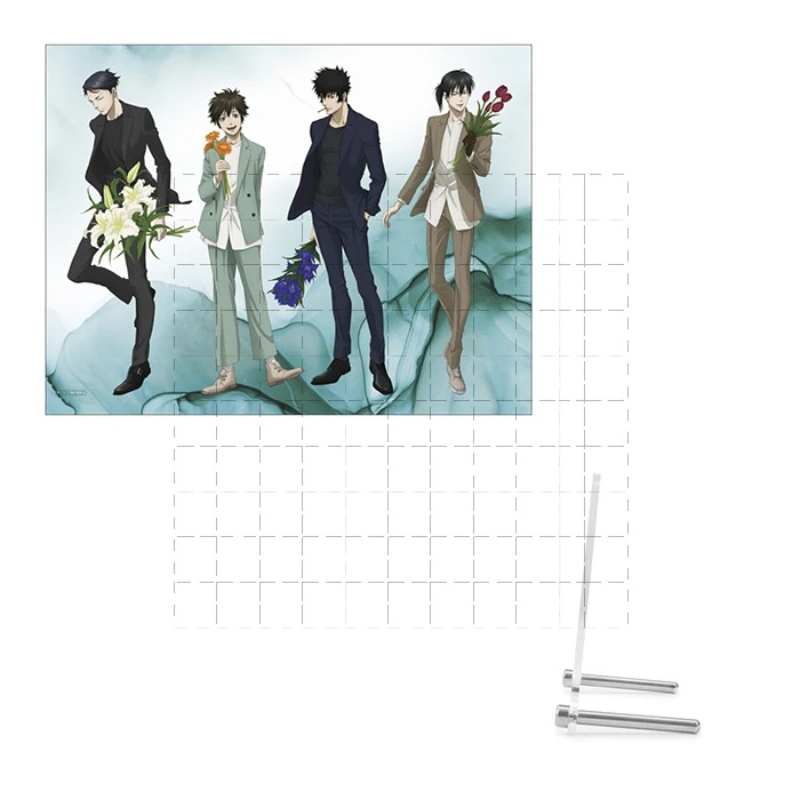 Игра Kagari Shuusei Ginoza Nobuchika акриловая подставка кукла аниме фигурка модель тарелка