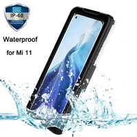 ip68 waterproof case for xiaomi poco m3 pro mi 11 10t lite ne x3 redmi note 10 9t 7 8t 9s underwater diving protection cover