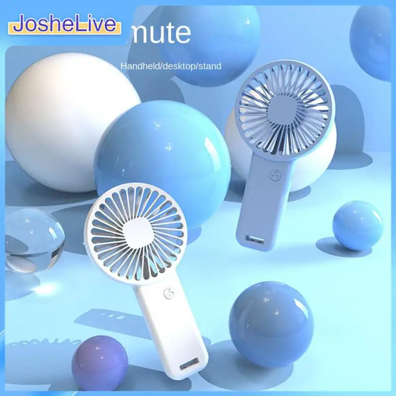 

Usb Charging Office Fan Portable Small Fan Handheld Electric Fan Hand Fans For Women Childrens Fan Convenient Desktop Fan