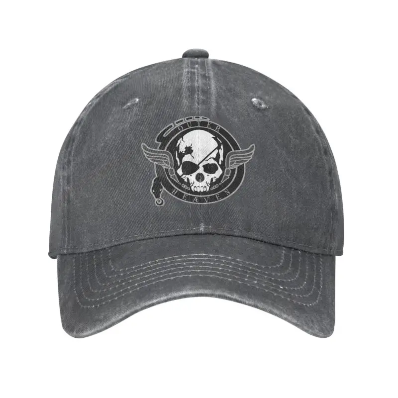 

Personalized Cotton Outer Heaven Logo Baseball Cap Sun Protection Women Men's Adjustable Metal Gear Solid Video Game Dad Hat