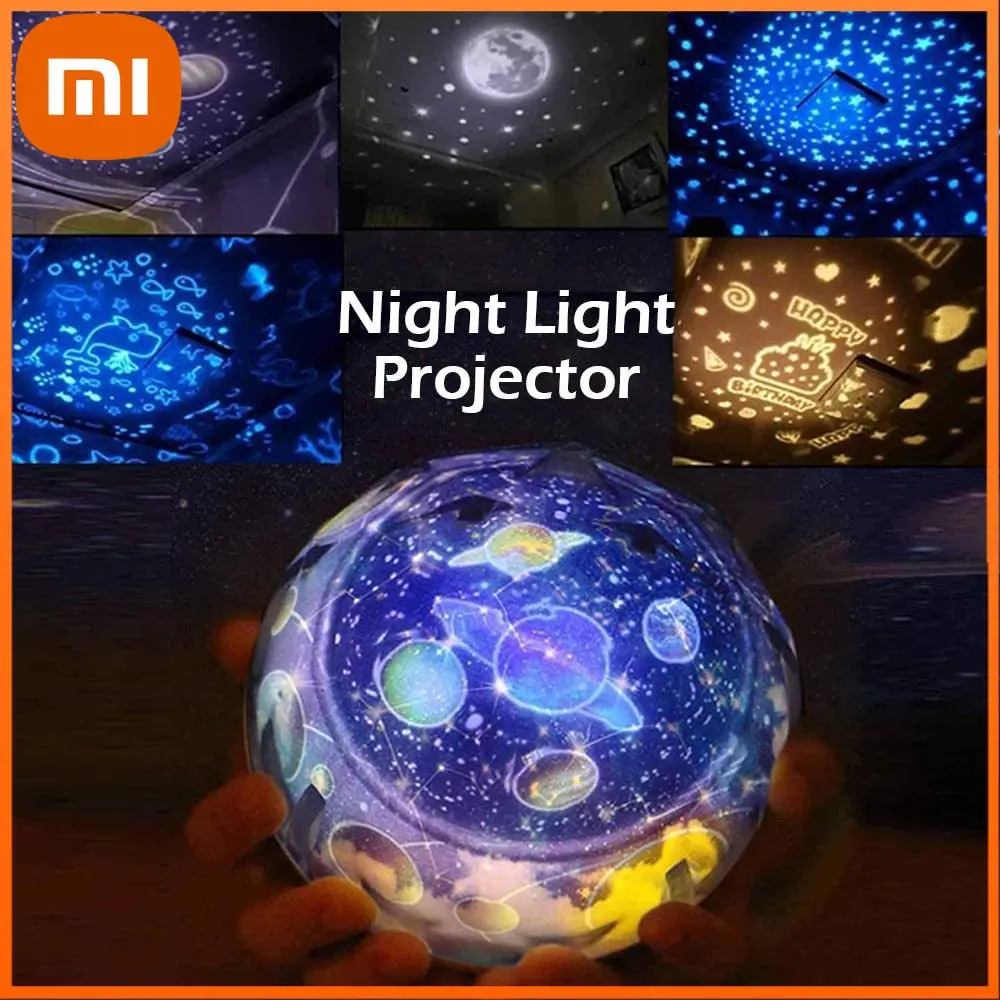 

Лампа-проектор Xiaomi Universe Star Sky с 4 рисунками
