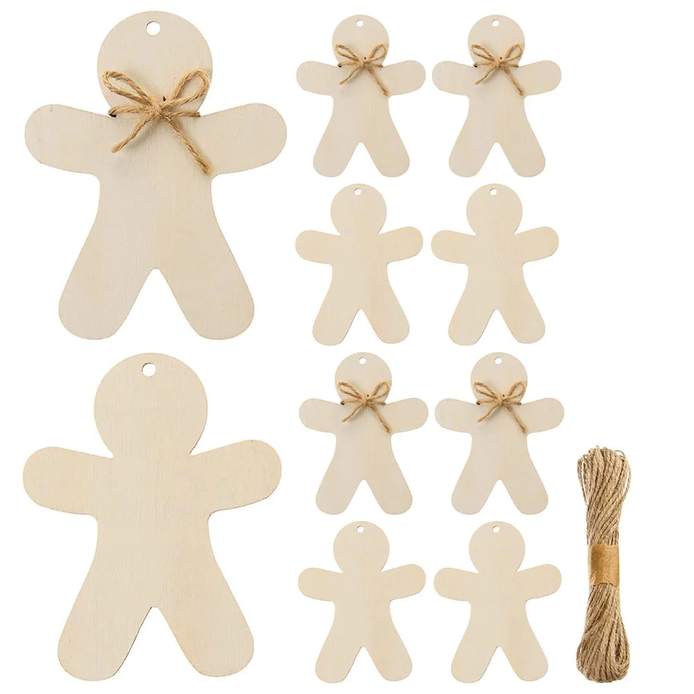 

10 Pcs Lanyards Christmas Hanging Ornament The Tree Party Props Xmas Supplies Decor Decorations Man