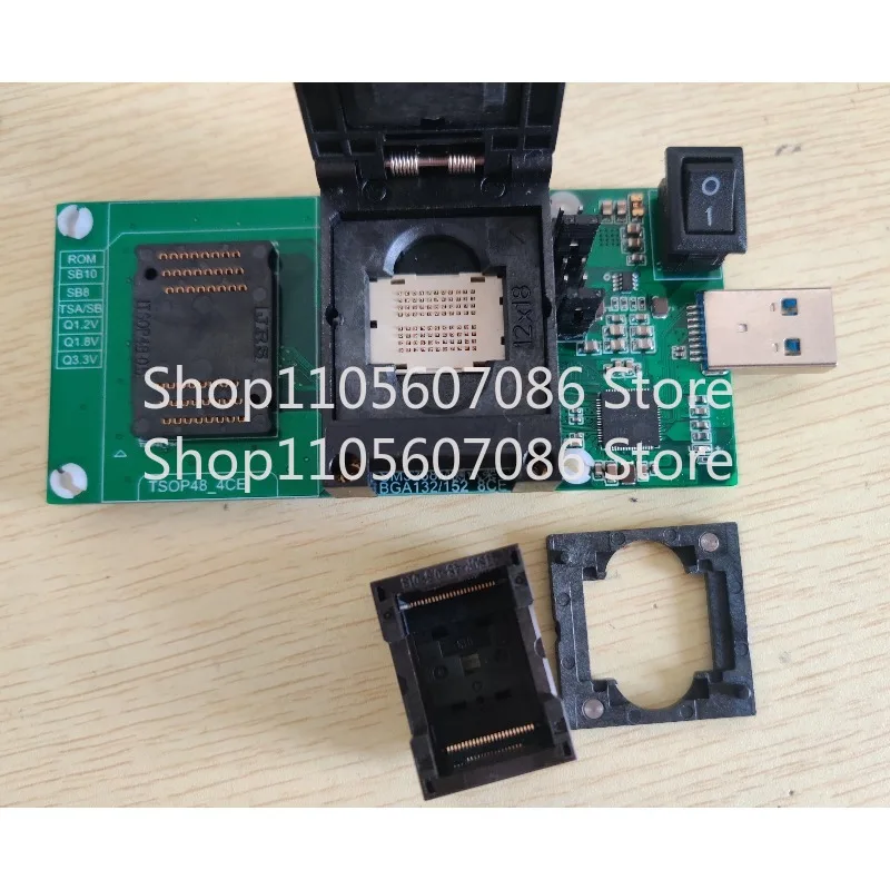 Тестовая стойка SM3268 для очистки USB-флеш-накопителей, BGA132152, 8CE, TSOP48, 4CE (art.: 3920dc3f8a2e5) - 3920dc3f8a2e5