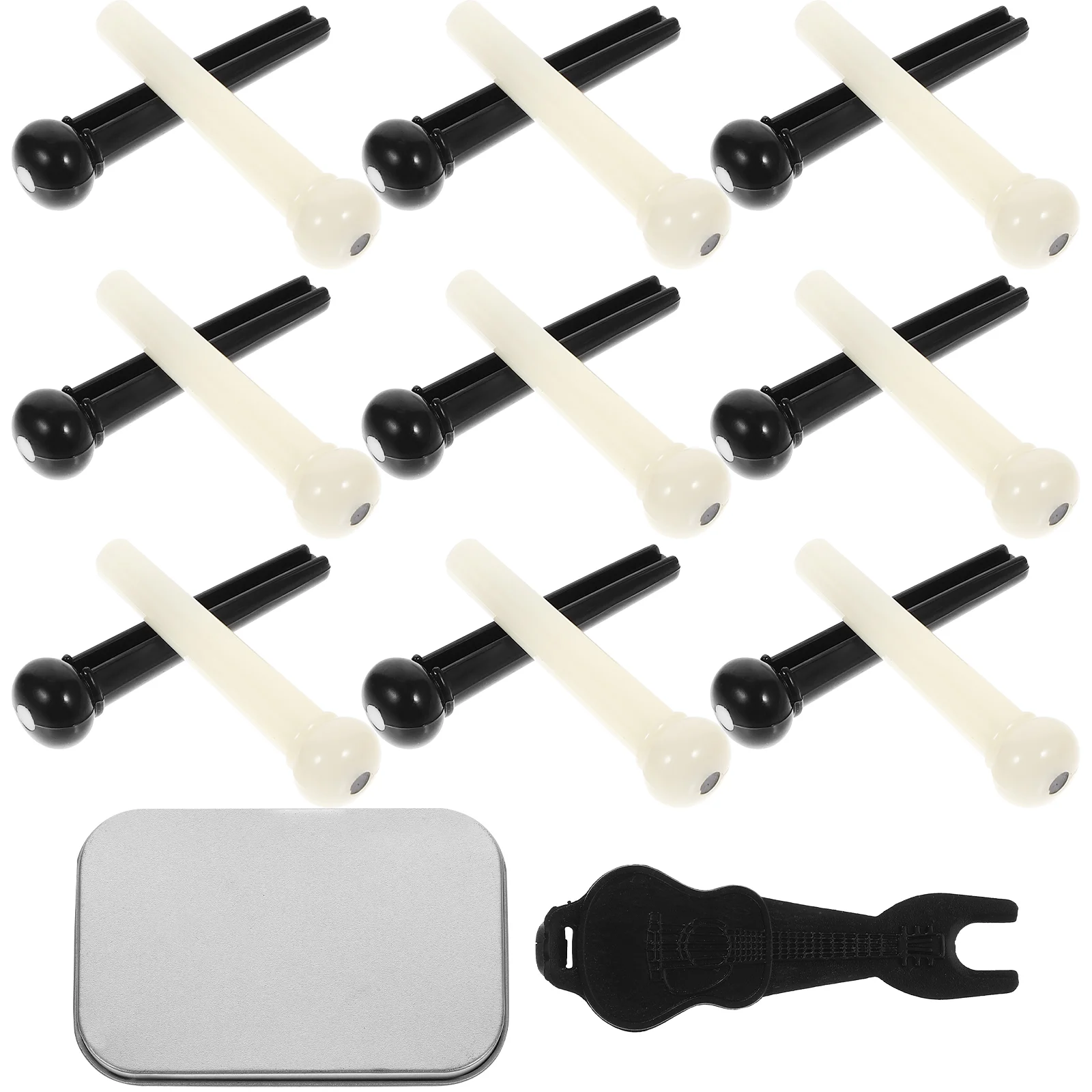

Guitar Bridge Pin Peg Pegs String Nails Acoustic Pins Tuning Plastic Accessories