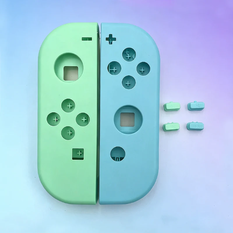 Фото Пара сменных корпусов для портативных игровых консолей Nintendo JoyCon Switch, чехол для контроллера. №4