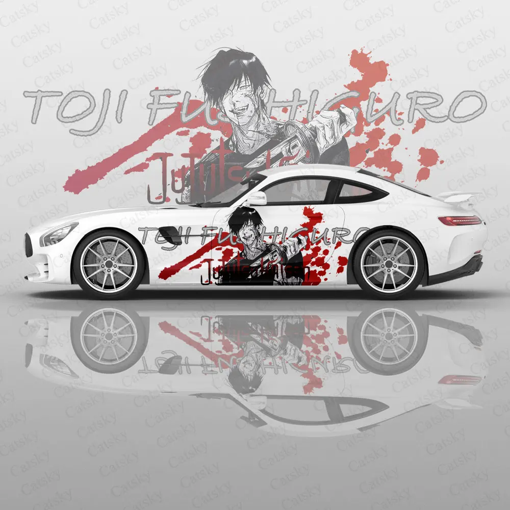 

Виниловая наклейка на кузов автомобиля Toji Fushiguro-juютсу Kaisen аниме Itasha