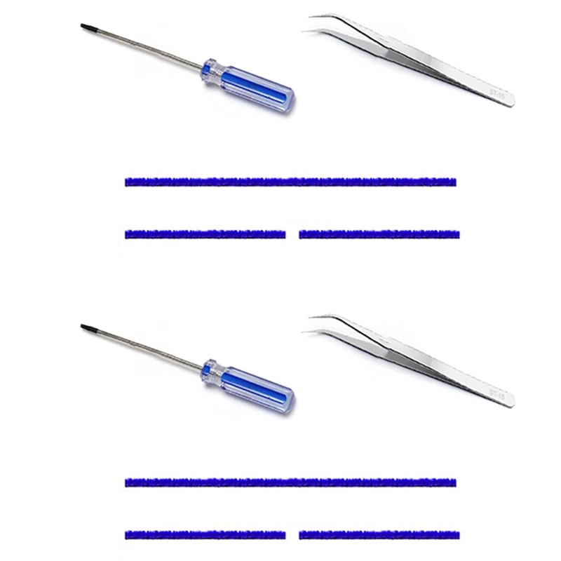 

2X Replacement Bottom Strip Plush Strip Felt Strip For Dyson V6 V7 V8 V10 Vacuum Cleaner Soft Roller Head Accessories