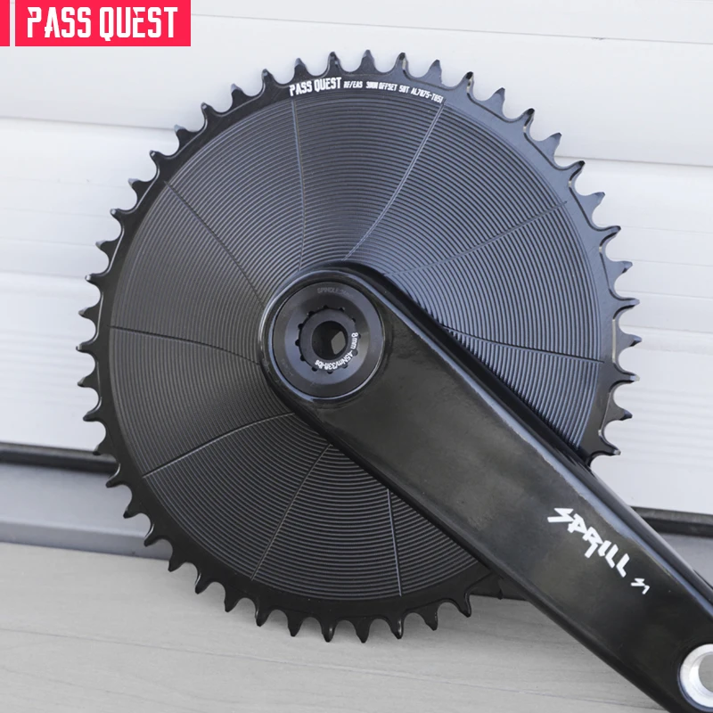 PASS QUEST 56T алюминиевая цепь для RaceFace Crank Aero