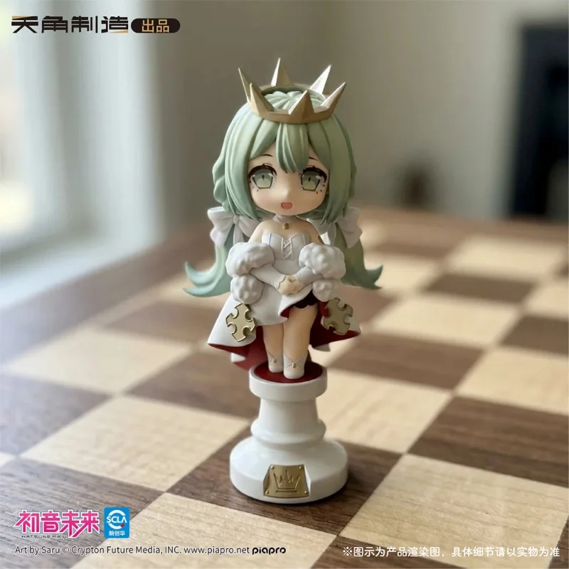 Фото Коллекционная фигурка Hatsune Miku Chess Series: Милая аниме-фигурка, модная игрушка-кукла, настольное украшение, таинственная коробка, подарки для коллекционеров №2
