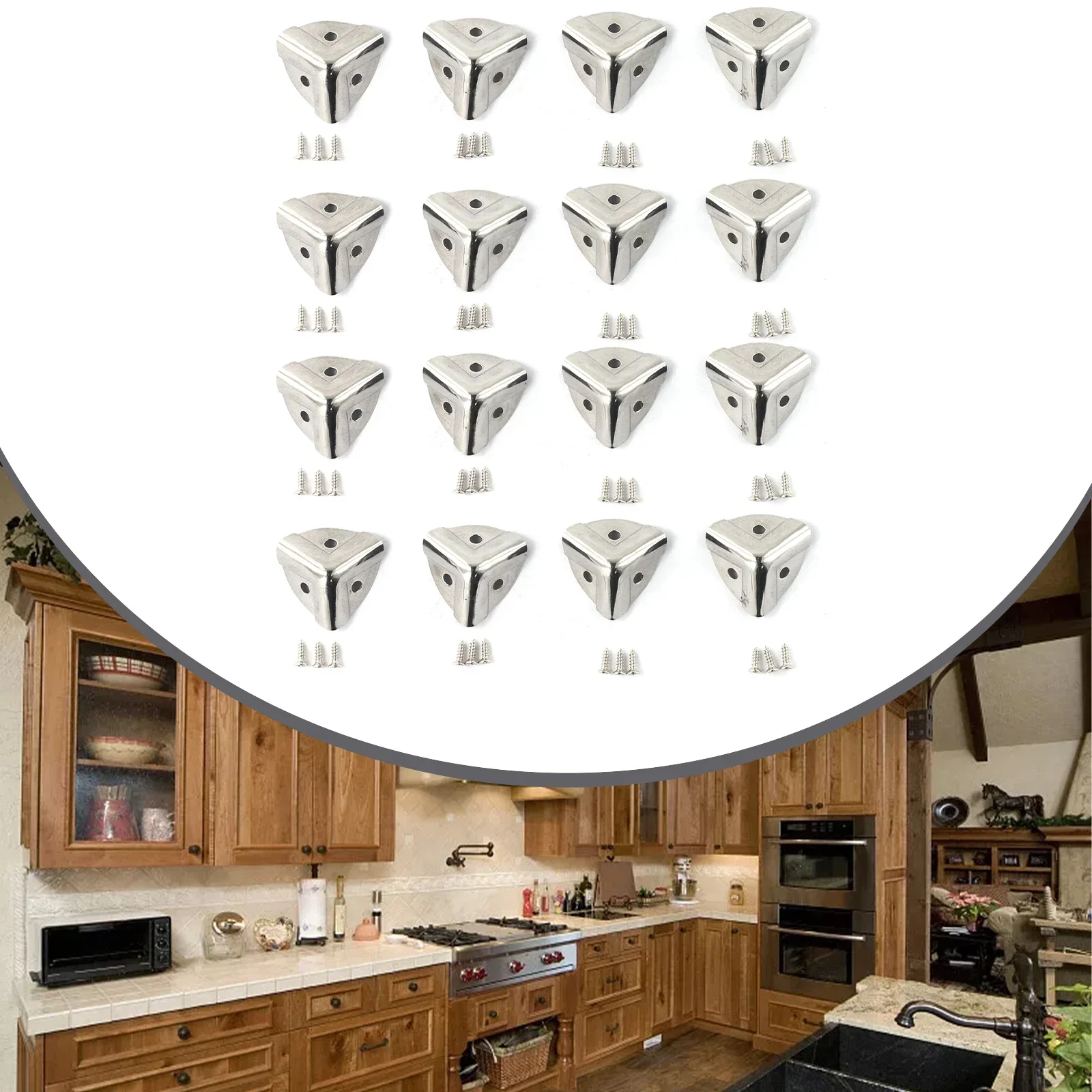 Угловая защита угловая высококачественное железо 4/8/12 шт. для чемоданов