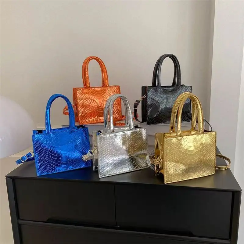 

Women Small Tote Bag Laser Letter Handbags Summer Designer Luxury Bag High Quality Ladies Crossbody Shoulder Beach Bags Purses