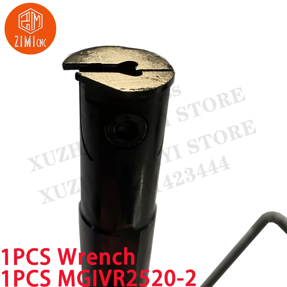 1PCS MGIVR2520-2 Токарный отрезной станок Держатель токарного инструмента для
