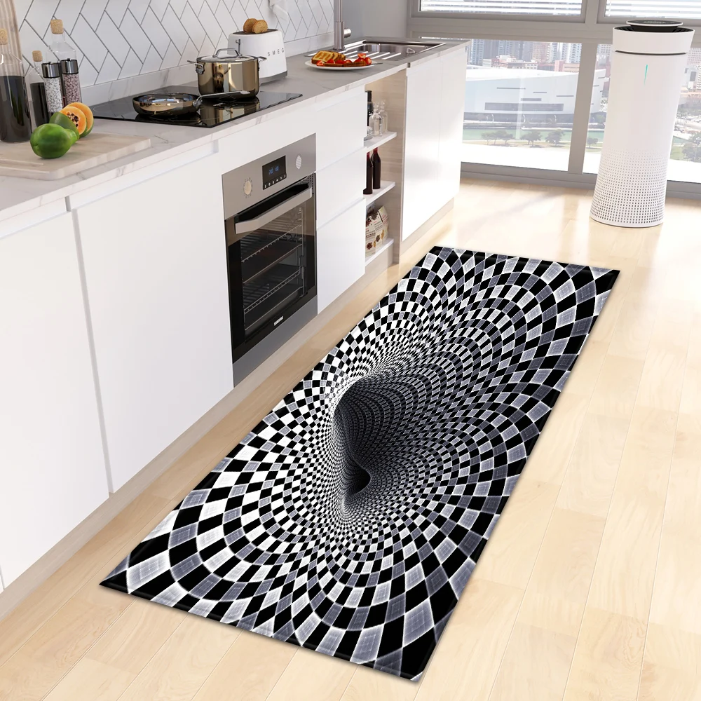 

Modern Kitchen Floor Mat Living Room Kids Bedroom Decor 3D Carpet Home Hallway Bathroom Doormat Entrance Door Non-Slip Foot Rugs