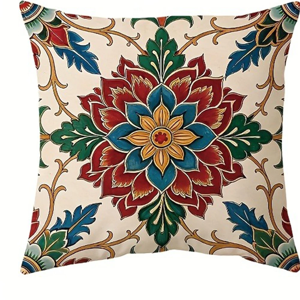 

Полиэстер велюр наволочки с цветочным узором пейсли