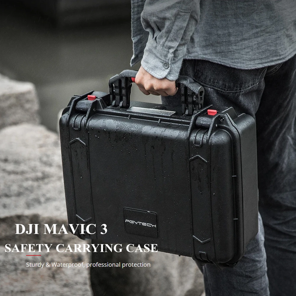 

Чехол PGYTECH Mavic 3 для костюма, чехол для хранения, водонепроницаемый чехол, Взрывозащищенная сумка для DJI Mavic 3, Жесткий Чехол, аксессуары для др...