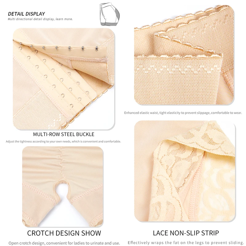 Women's Flat Belly Panties Butt Lifter Shapewear High Waist Hip Enhancer Shorts Women Seamless Underwear Tummy Control Panty 6XL