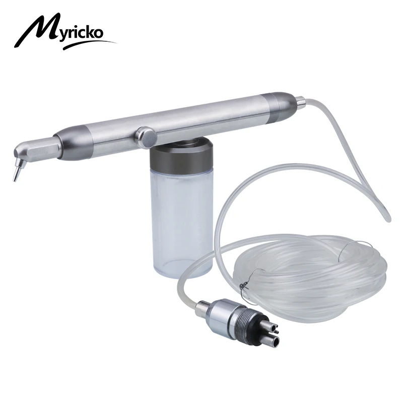 

Myricko Dental Aluminum Oxide Micro Blaster/Dental Alumina Air Abrasion Polisher Microetcher Sandblasting With Water Spray