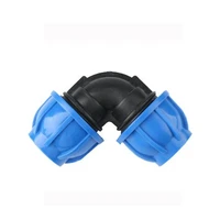 pe blue cap quick connect hot melt fast elbow 20 25 tap right angle elbow drinking water accessories