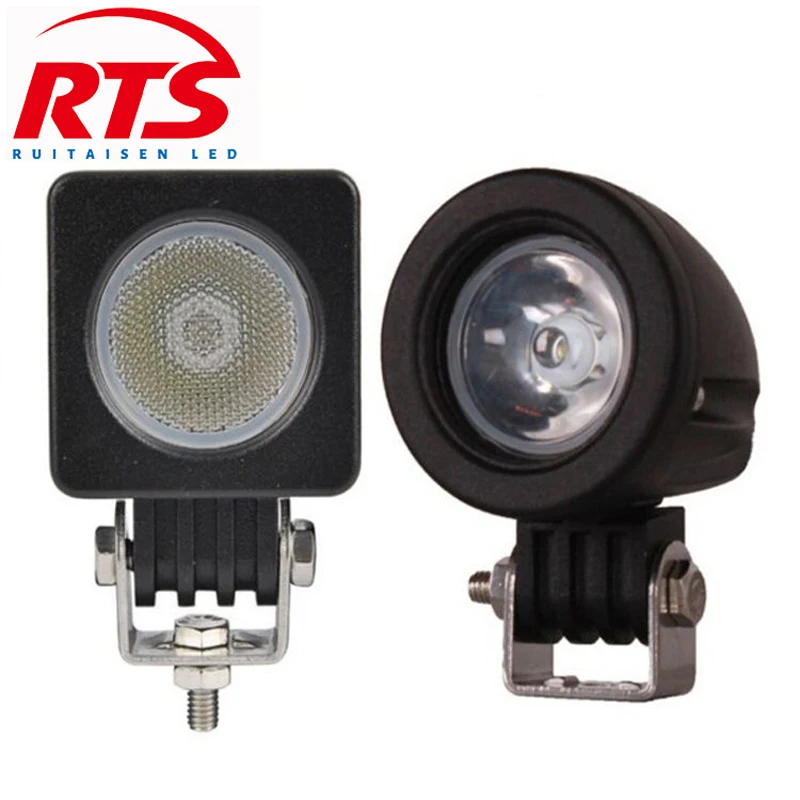 

RTS 2pcs Motorcycle Led Headlight Working Spotlight Round Square Motorbike Auxiliary Super Bright For Driving Lamp Scooters Spot