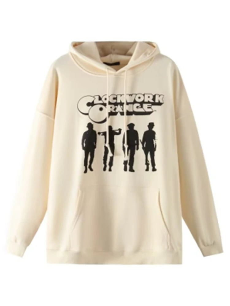 

Худи женское с длинным рукавом и капюшоном, с надписью