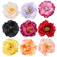 new fashion cloth art flower brooches for women fabric corsage shirt collar pins vintage jewelry hat shoe clothing accessories