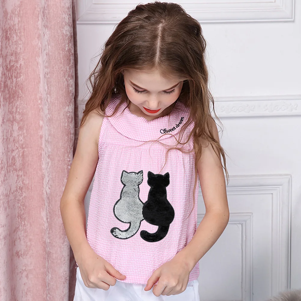 

Patchesappliques Iron Sewingsew Animal Stickers Hole Repair Decorative Jeans Glitter Ironing Clothes Paste Transfers Badges