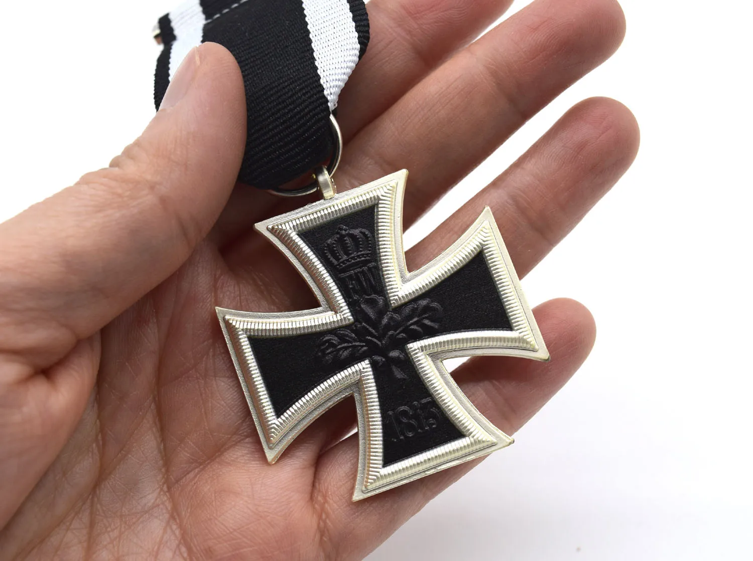 Копия немецкой медали за заслугу времен первой мировой войны 1914 металлическая