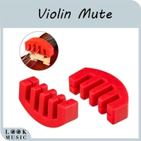 2pcs violin practice mute rubber practice mute violin mute removable violin