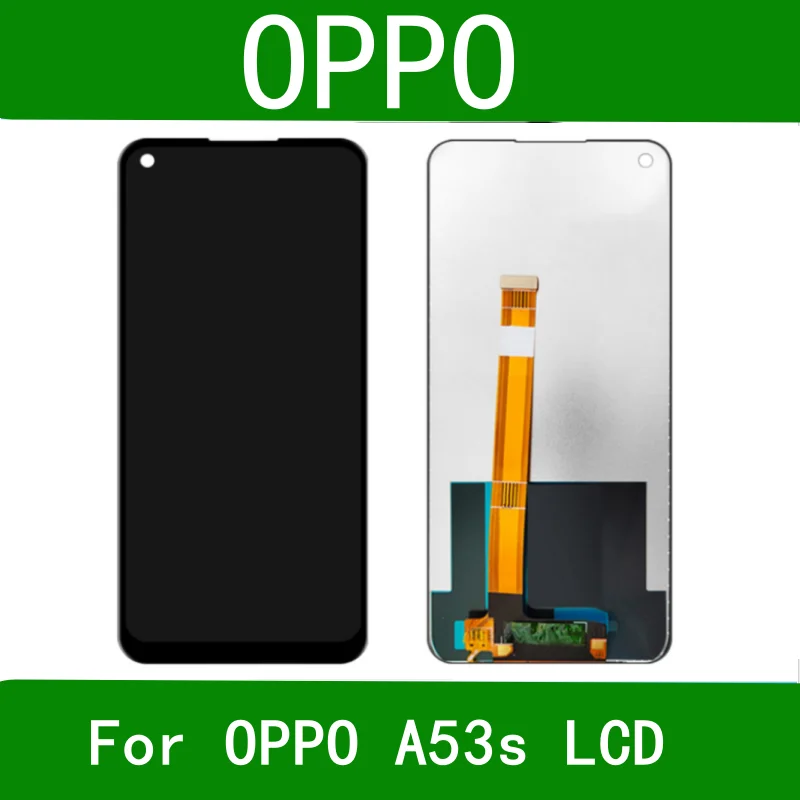 

Original Black 6.5 inch For Oppo A53 2020 CPH2127 / Oppo A53s 2020 LCD Display Touch Screen Digitizer Assembly