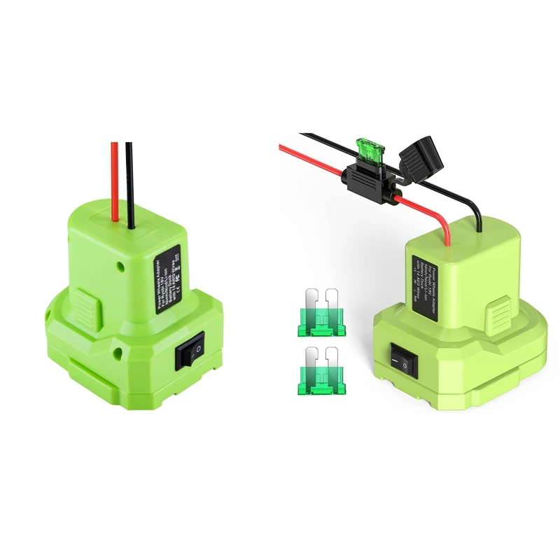 

AT35 Power Wheel Adapter For Ryobi 18V Battery With Fuse & Switch