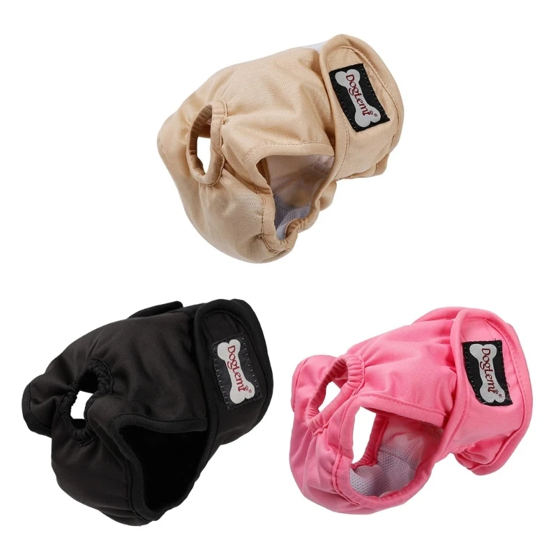 

Pet Underwear Diaper Breathable Girl Nappies Pants Adjustable Suspener