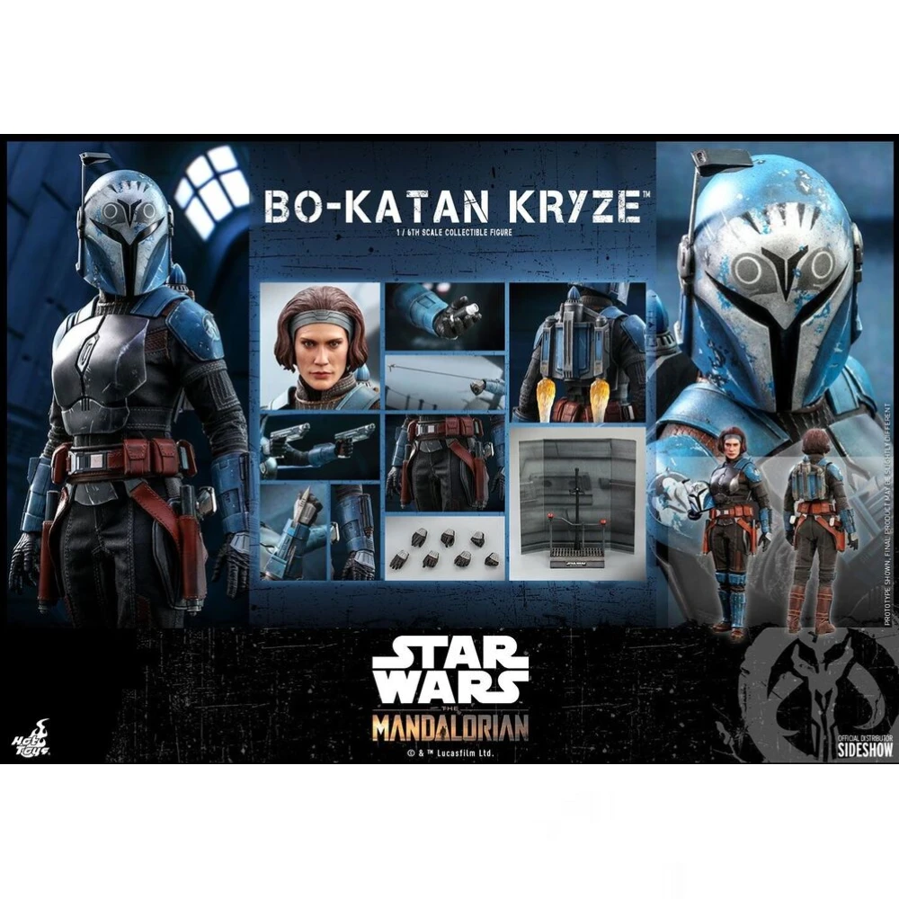 

In Stock Hot Toys TMS035 Star Wars The Mandalorian Bo Katan Kryze Collectible Action Figure Toys
