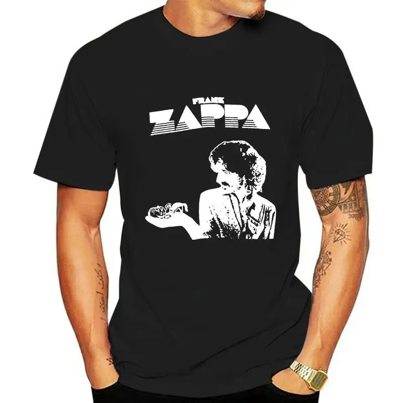 

Frank Zappa t-shirt, vintage rare, soft thin faded black tee shirt . Short Sleeve Hip Hop Tee T Shirt top tee