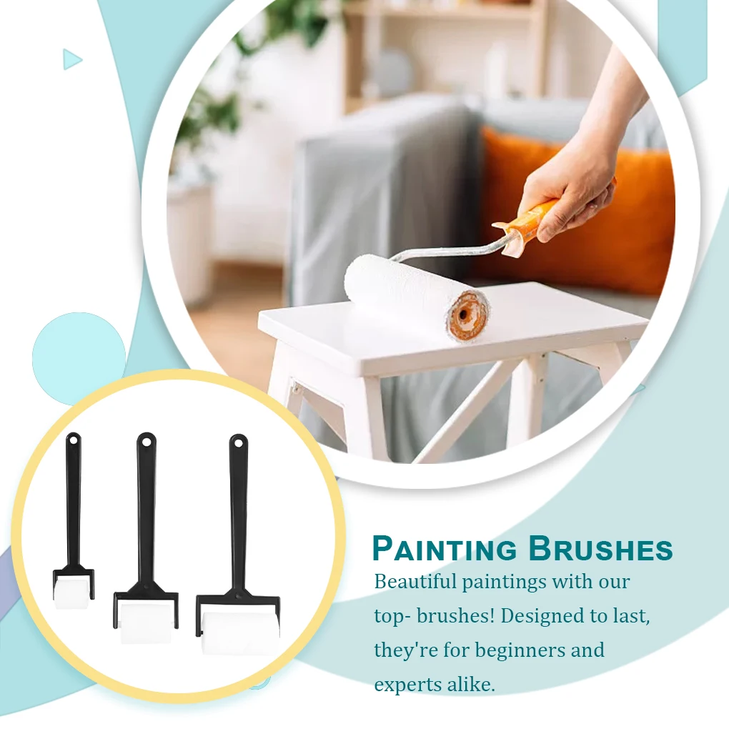 

3set Professional Painting Brushes For All Skill Levels - Soft And Durable Painting Supplies Brush Painting Paint Brush
