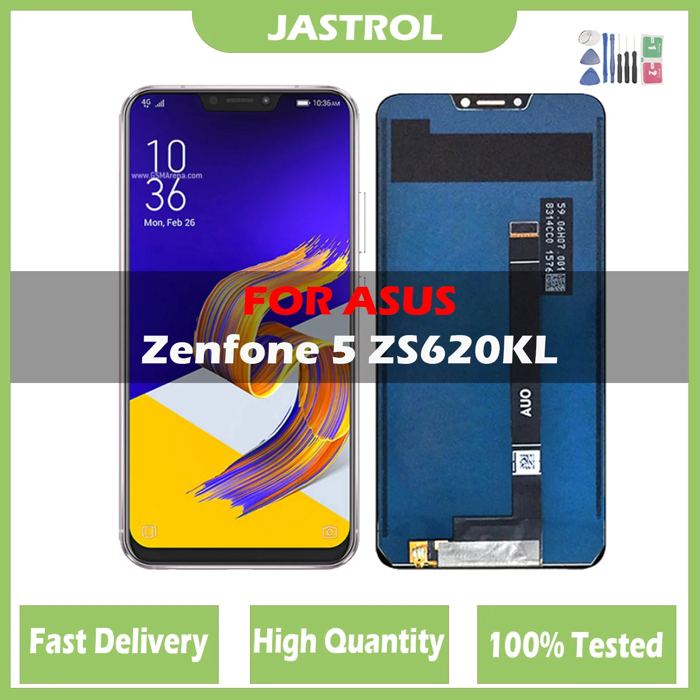 Оригинальный ЖК-дисплей 6,2 дюйма для Asus Zenfone 5 2018 Series ZE620KL, ЖК-дисплей с сенсорной панелью Для Zenfone 5Z ZS620KL X00QD