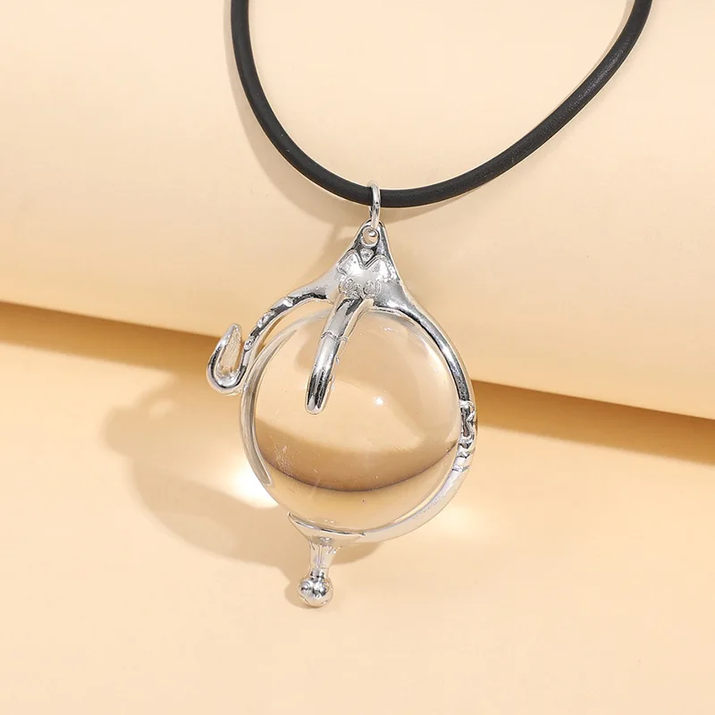 

Anime Heart of Kandrakar Pendant Classic Gemstone Jewelry Anime W.i.t.c.h. Will Cosplay Necklace for Girl Woman gift