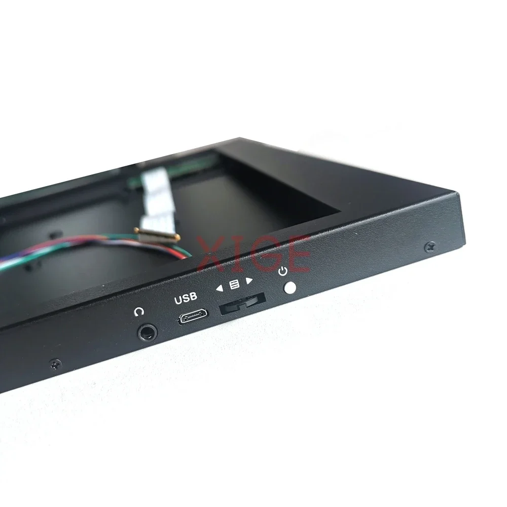 For LP133WF2-SPA1/SPL1/SPL6/SPL8 Metal Case+Controller Board Micro USB EDP 30Pin Laptop Screen 13.3&quot 1920x1080 Mini-HDMI DIY Kit