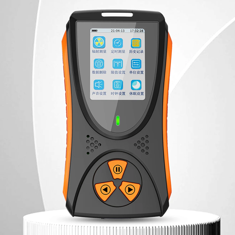

Nuclear Radiation Detector Portable Personal Dosimeter Handheld with Color Display Waterproof for Environmental Monitoring
