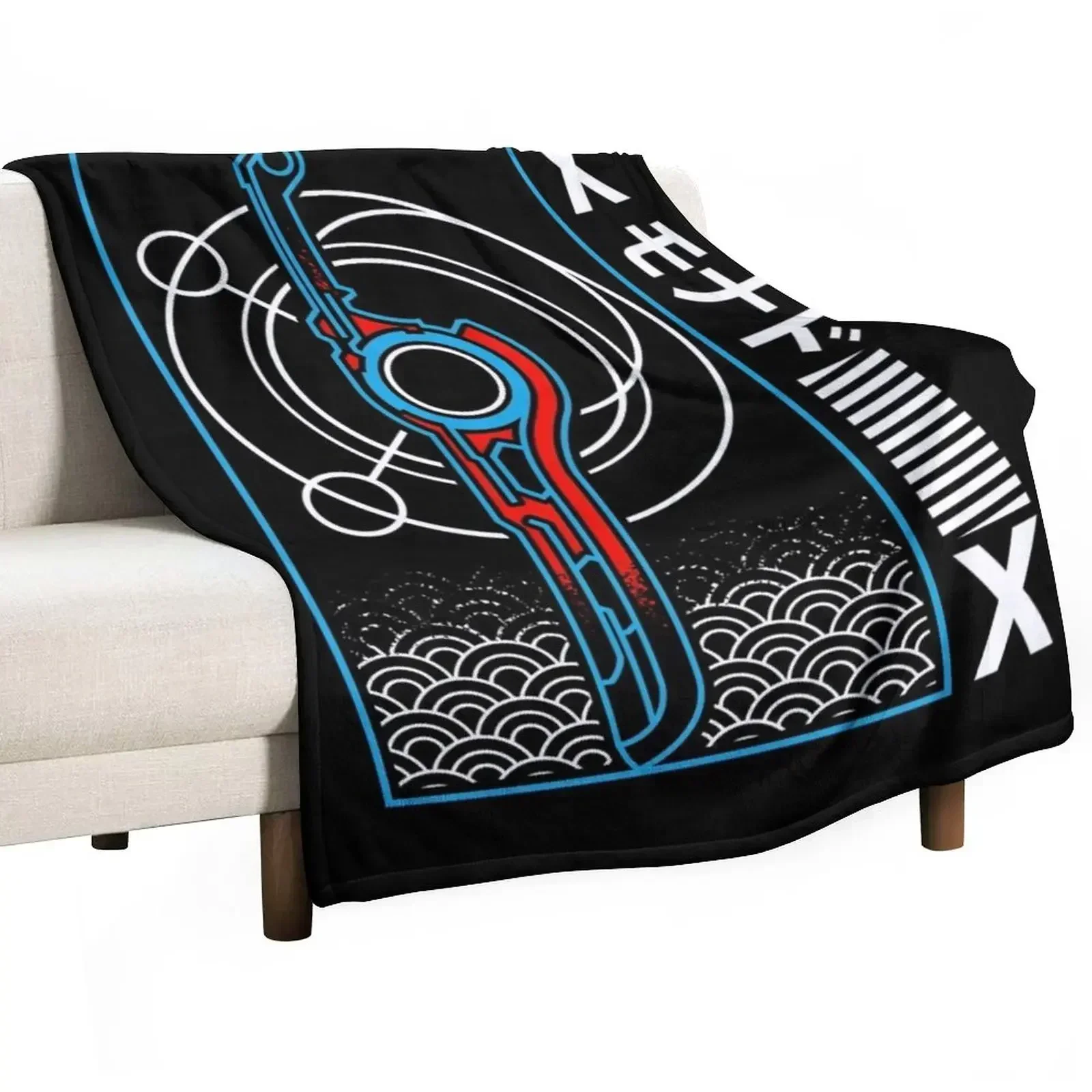 Одеяло в японском стиле с мечом Monado свободные детские одеяла