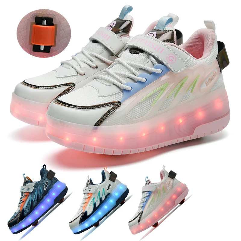 Взрывчатые модные роликовые коньки размер 28-42 молодежная уличная спортивная